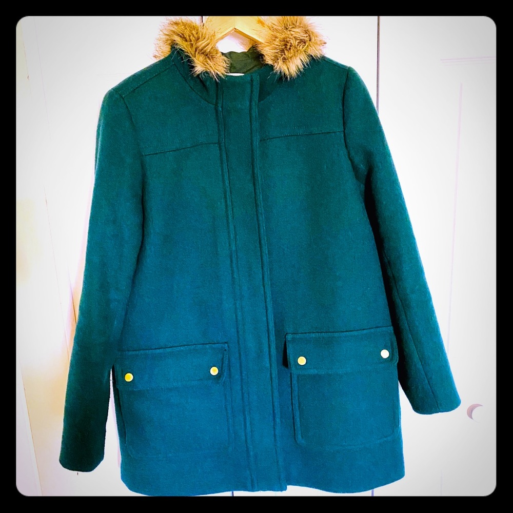 J Crew Factory Vail Parka coat